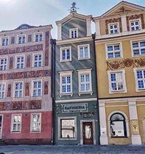 Rynek old town bus service Poznan